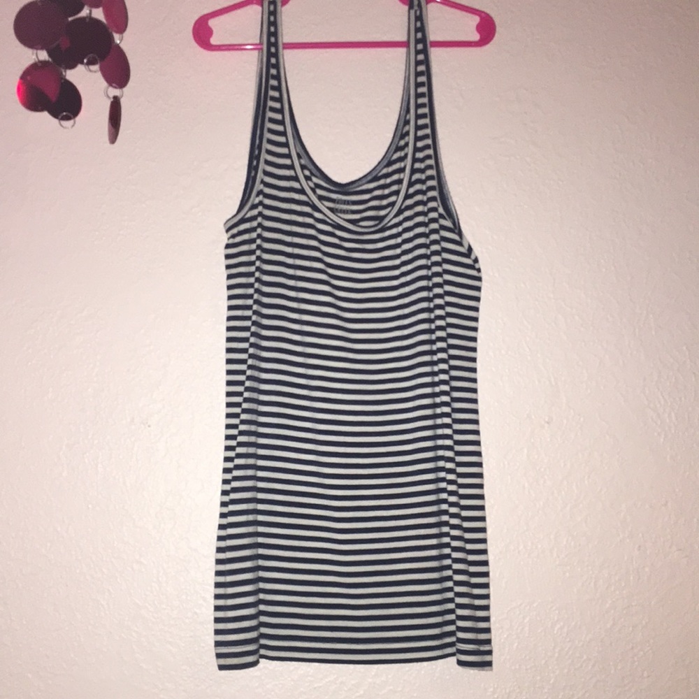 Falls Creek | Striped | Tank Top | Blue/White | M